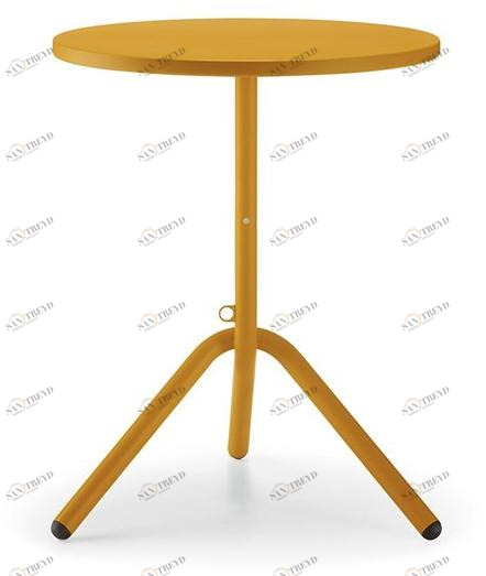 COLOS Круглый стол из листового металла с откидной столешницей Ta sun-id-1387278