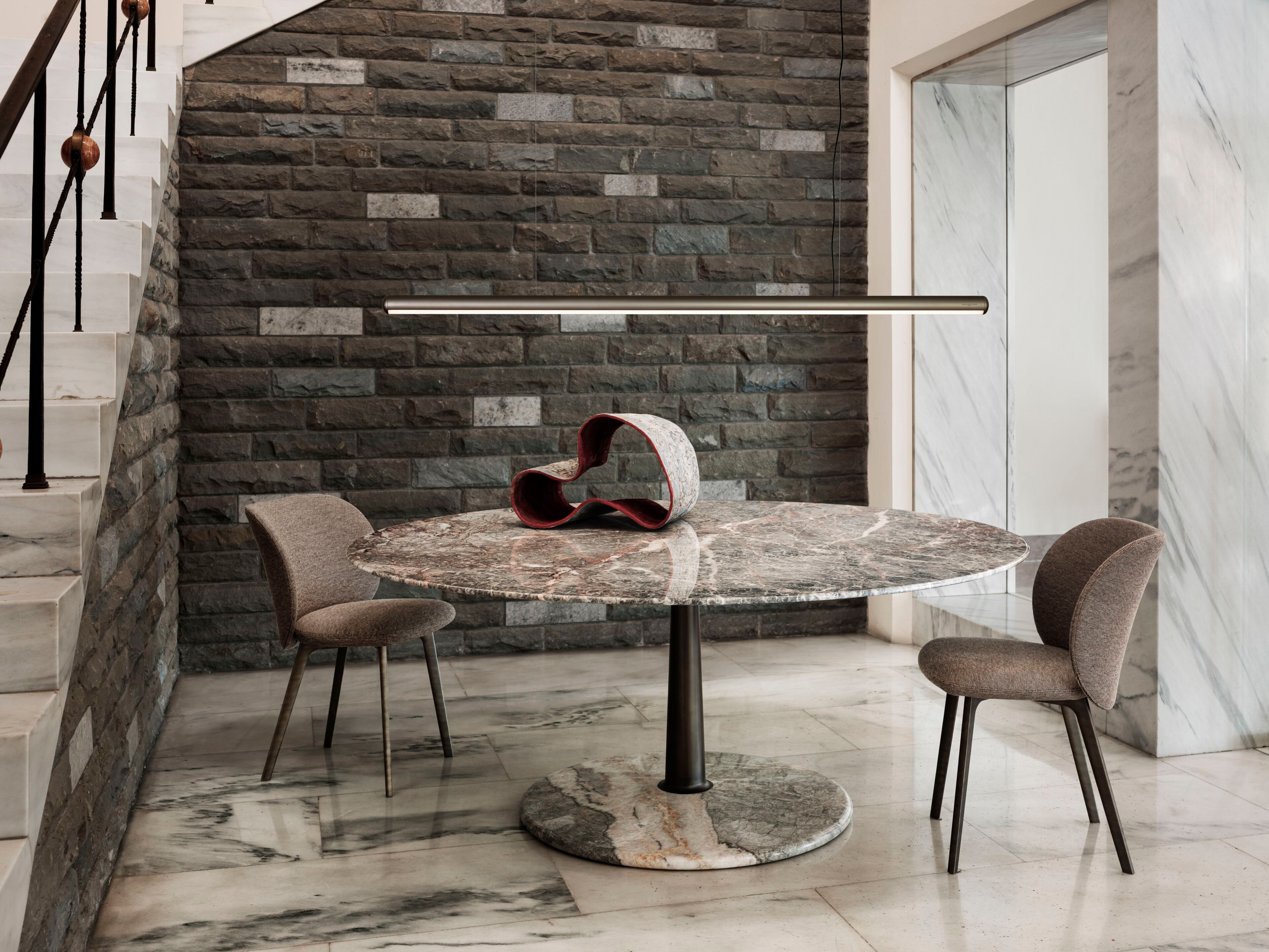 Круглый мраморный стол GHIDINI1961 ARNOLD ARCH-00024151 - Вид №6