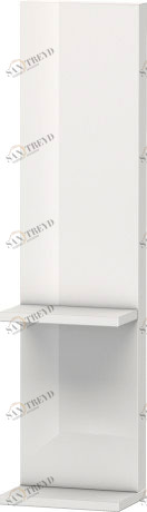 VE740008585 Vero Элемент полочки Белый глянцевый лак Duravit