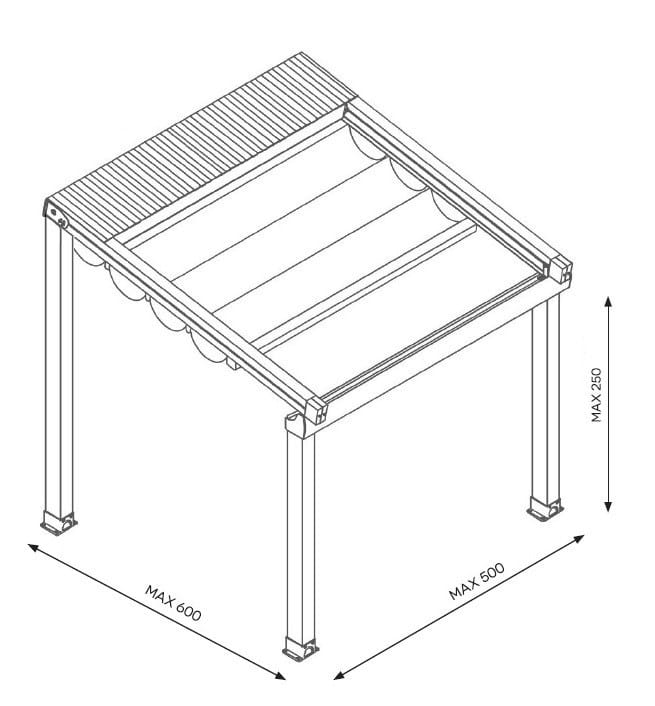 Дляподставка из алюминия и ПВХ Belle Pergole Beauty ARCH-00125216 - Вид №6