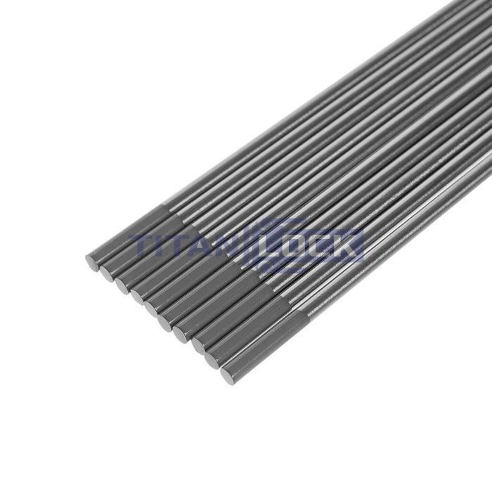 Вольфрамовый электрод WC-20 (серый), диам. 2,4 мм, TLWC2024 TITAN LOCK 