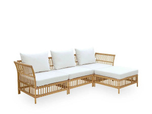 Садовый диван из Алу-ротанга и ArtFibre