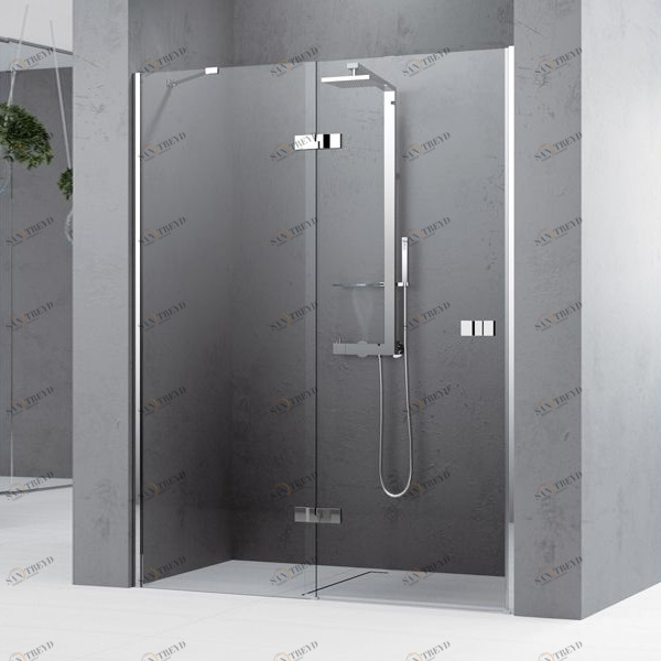 Novellini. Двери в нишу 180 см 2P с профилем GALA 1 GALA12P180S1KGALA12P180D1K