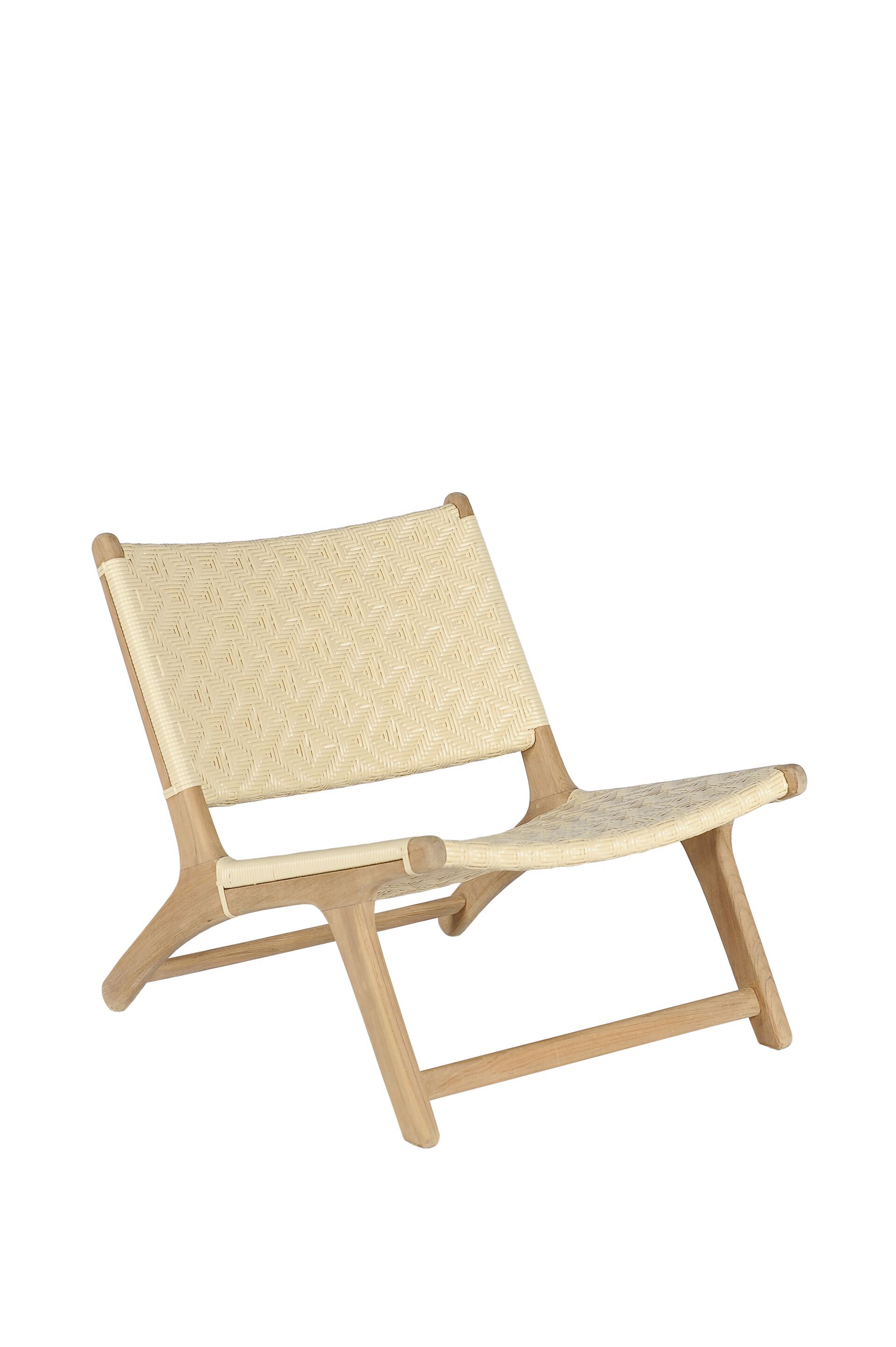 Садовое кресло из тикового дерева и синтетической ткани cbdesign Vienna Relax ARCH-00041545 - Вид №47