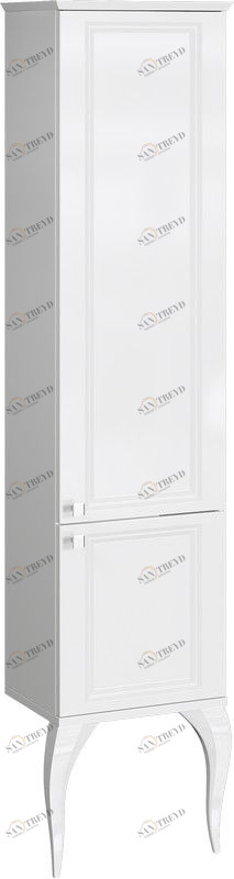 LaDonna пенал на ножках, цвет белый LAD0504W AQWELLA sun-id-277766