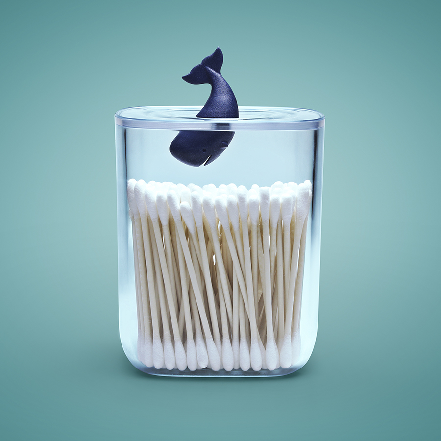 QL10329-CL-BU Органайзер moby whale ocean Qualy  - Вид №2