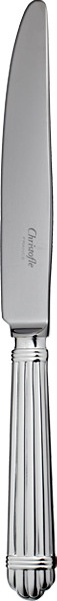 10535500 Christofle Нож десертный 19см "Ария" (посеребр.) Посеребрение 