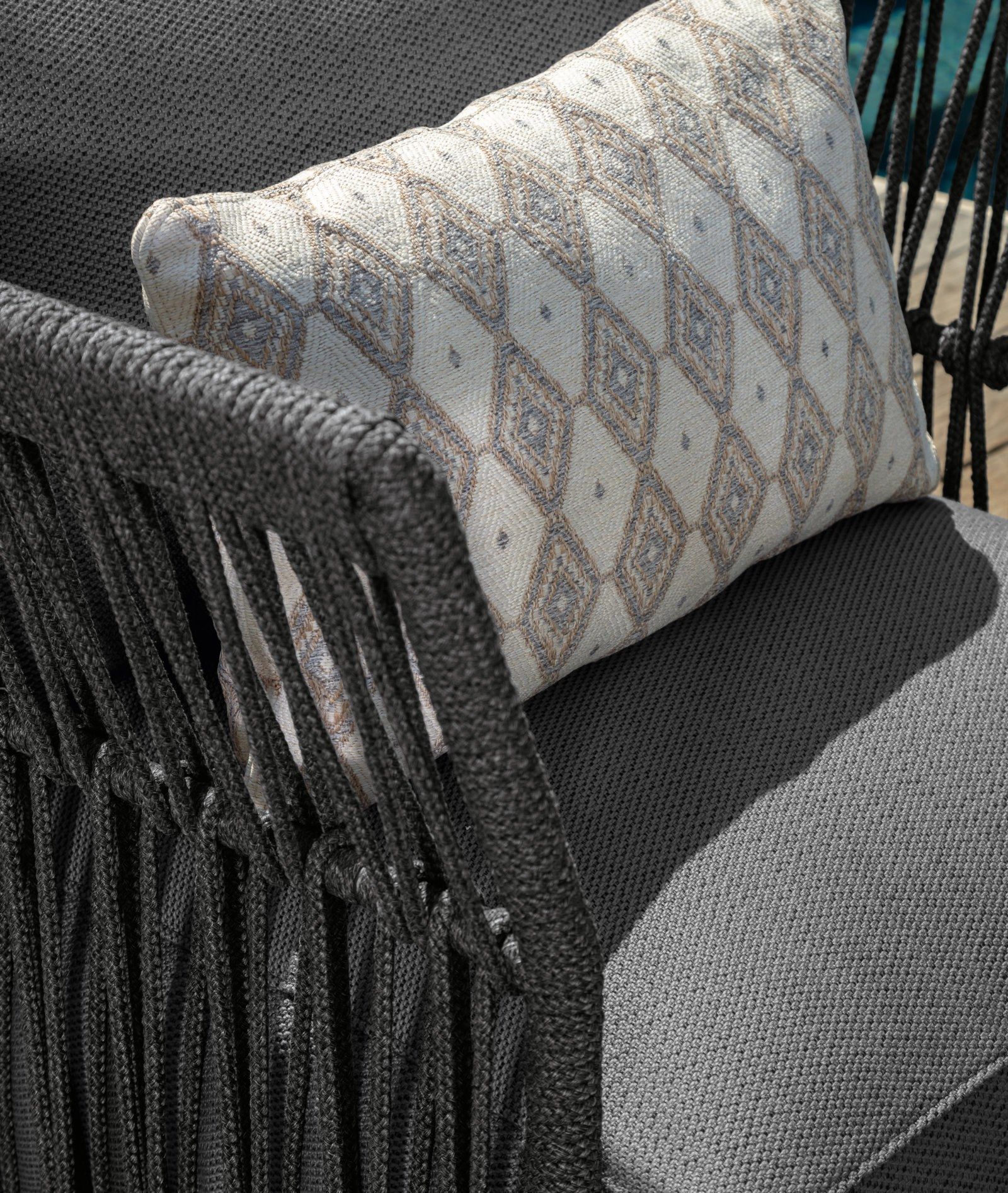 Кресло для сада с морской веревкой Talenti ARCH-00053483 - Вид №3