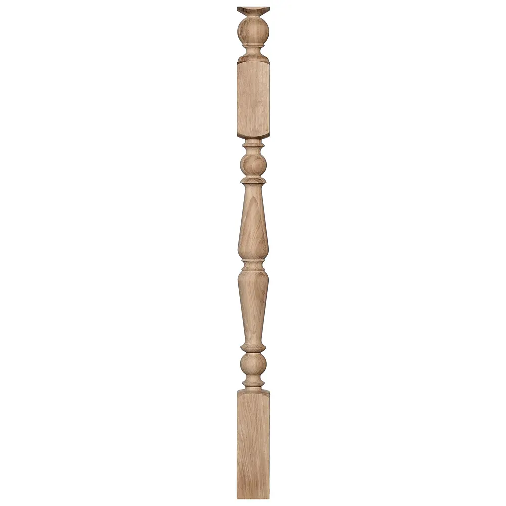 Столб сращенный бук экстра Симметрия 80x80x1200 мм Santreyd Симметричный STLM-2011109