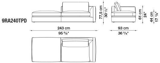 B&B Italia Диван из ткани Richard sun-id-1429934 - Вид №31