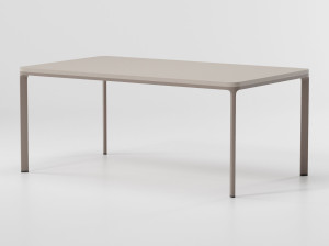 Алюминиевый прямоугольный садовый стол