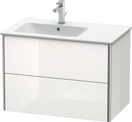 XS417603838 Тумбочка подвесная XSquare #XS4176 810 x 478 мм Доломитово-серый глянцевый лак Duravit - Вид №2