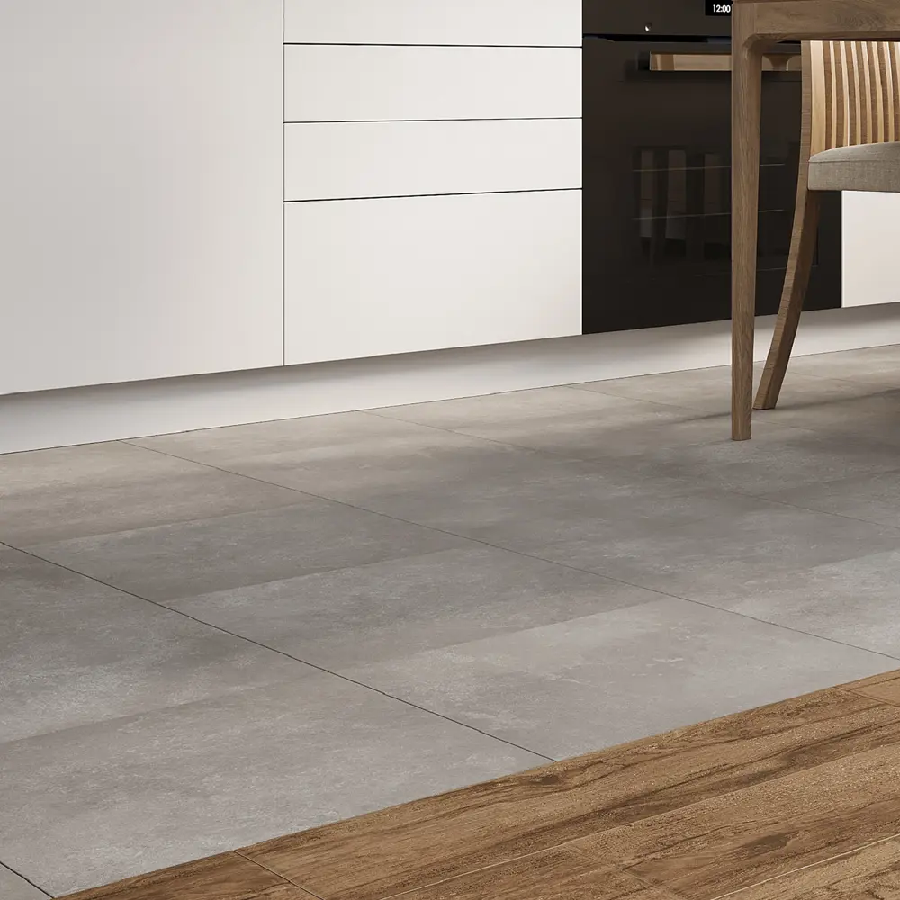 Глазурованный керамогранит KREAFORTA Cascada 42x42 см 1.587 м² матовый цвет серый STLM-2044420