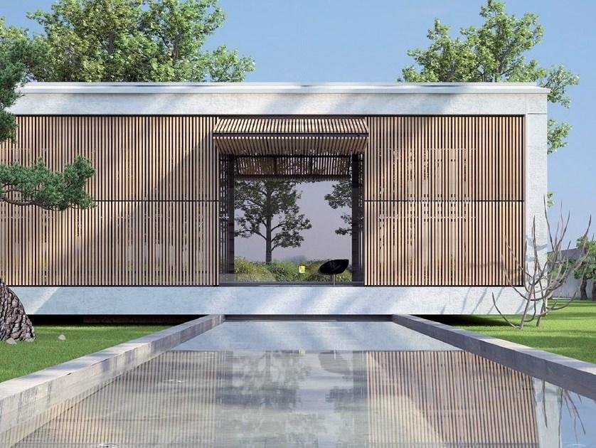 CARMINATI SERRAMENTI Солнечные навесы из дерева Frangisole sun-id-1437555 - Вид №4