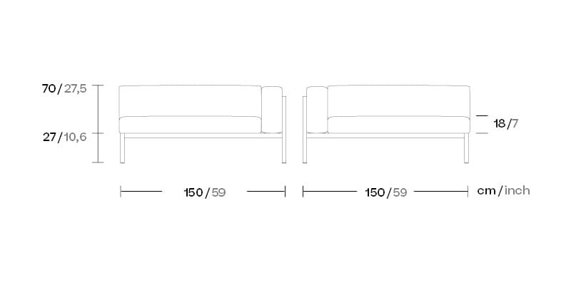 Ткань сад кровать Kettal пейзаж ARCH-00106407 - Вид №2