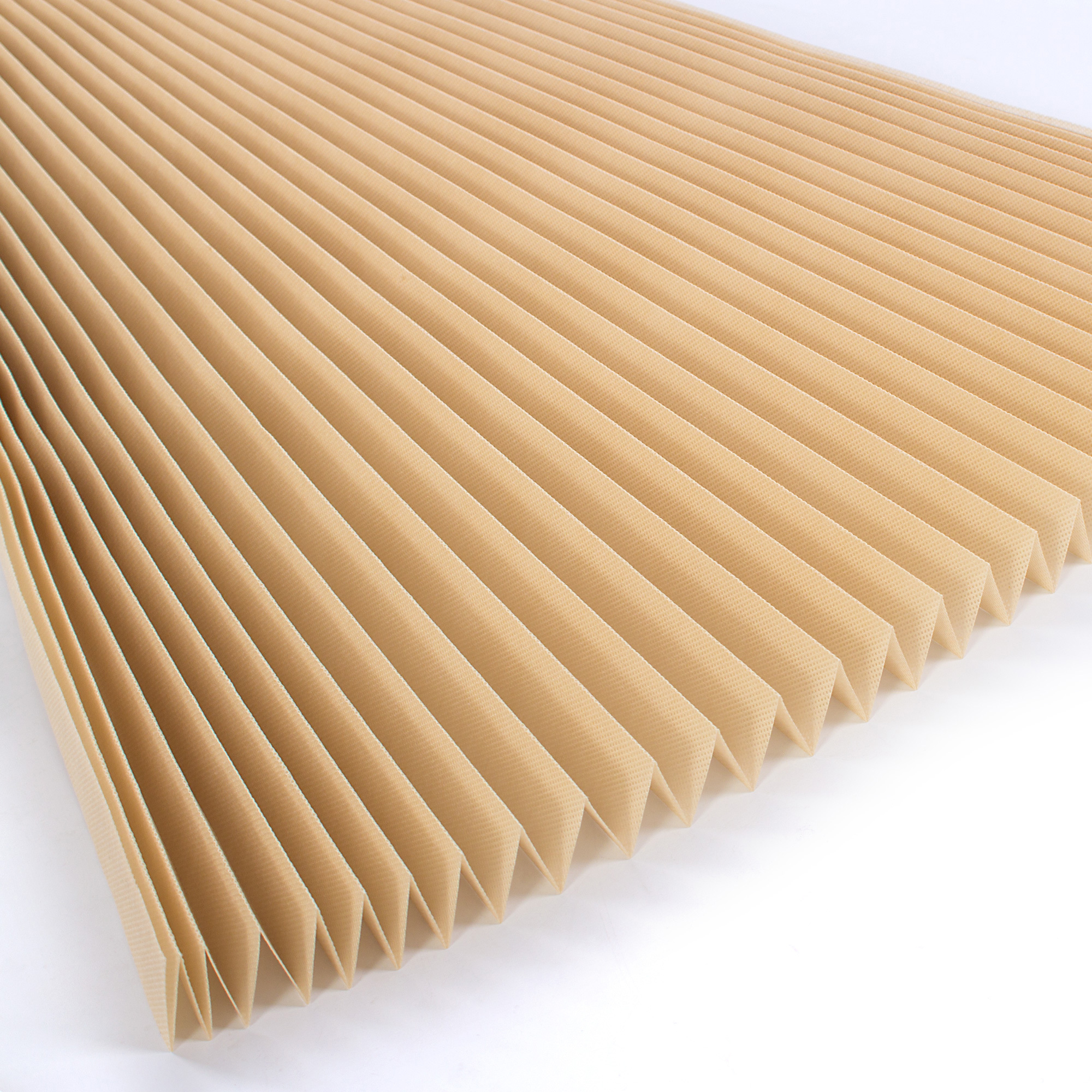 87557171 Жалюзи плиссе LY-PB04 90x190 см текстиль бежевые STLM-0074475 Santreyd  - Вид №2