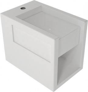 BXBI010 Напольное биде приставное GSG CERAMIC