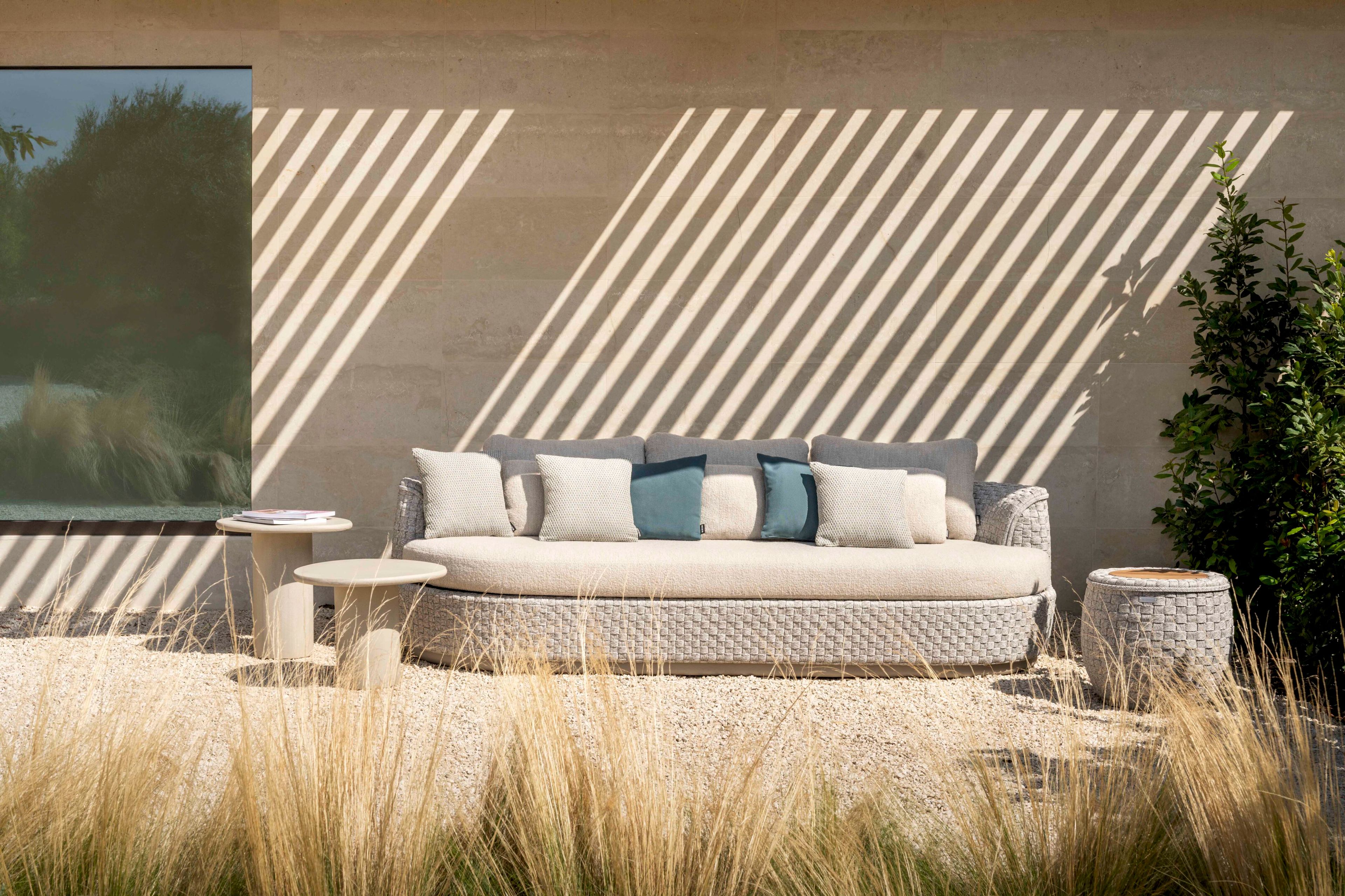 3-местный веревочный садовый диван Jardinico круглый ARCH-00070911 - Вид №2