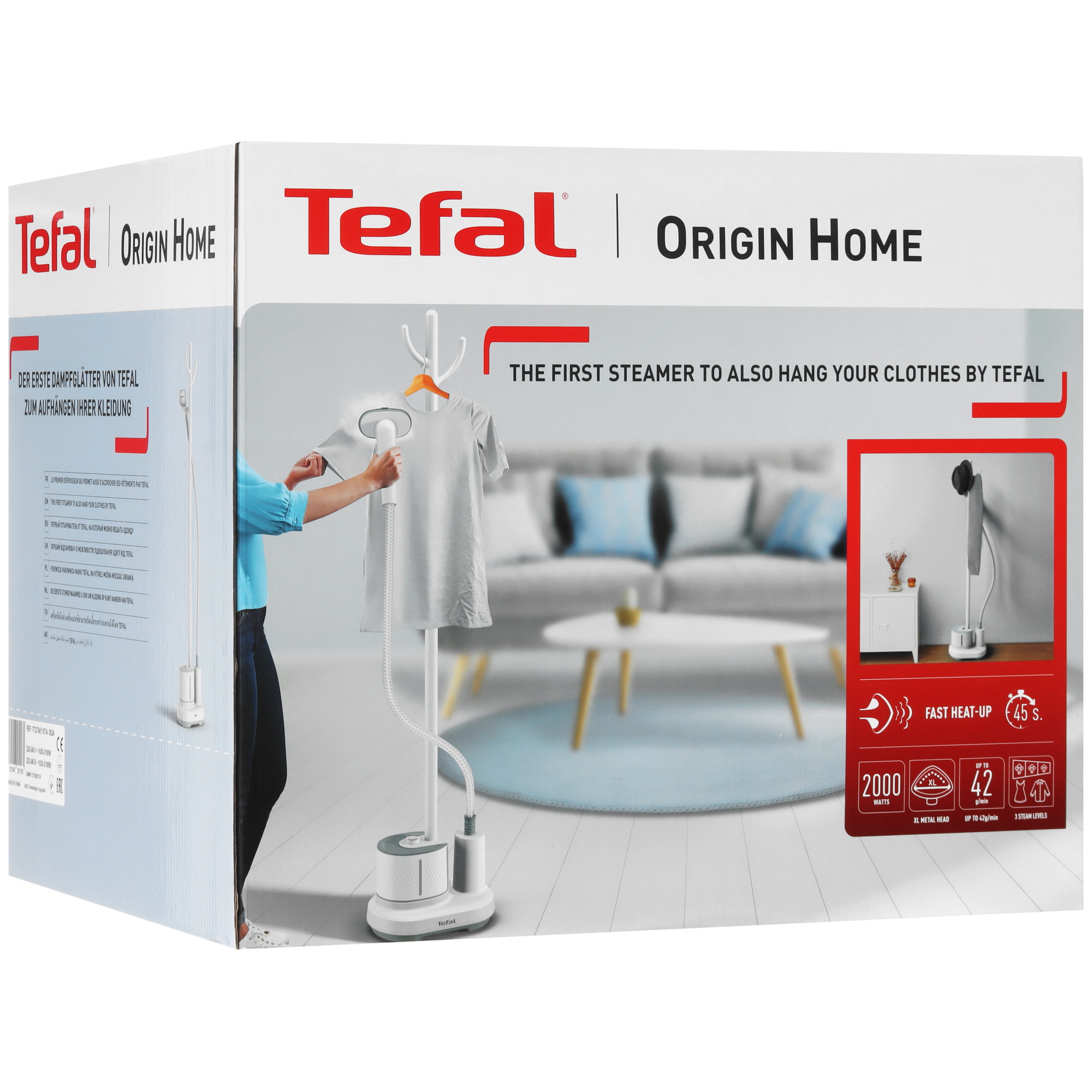 5422506 Отпариватель Tefal Origin Home IT3274E1 белый STDN-0074836 - Вид №16
