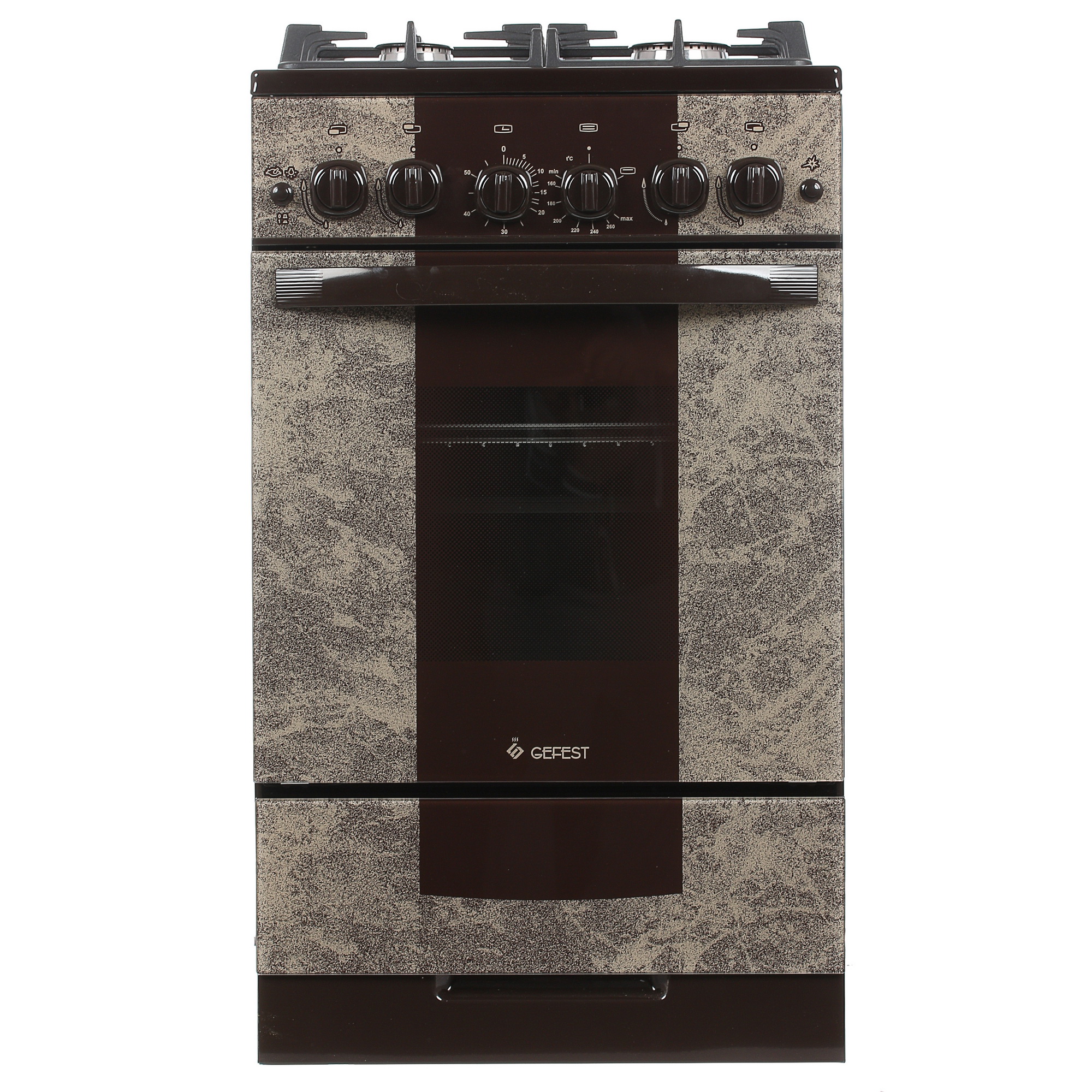 1115593 Газовая плита Gefest ПГ 5500-02 0114 коричневый STDN-0136737