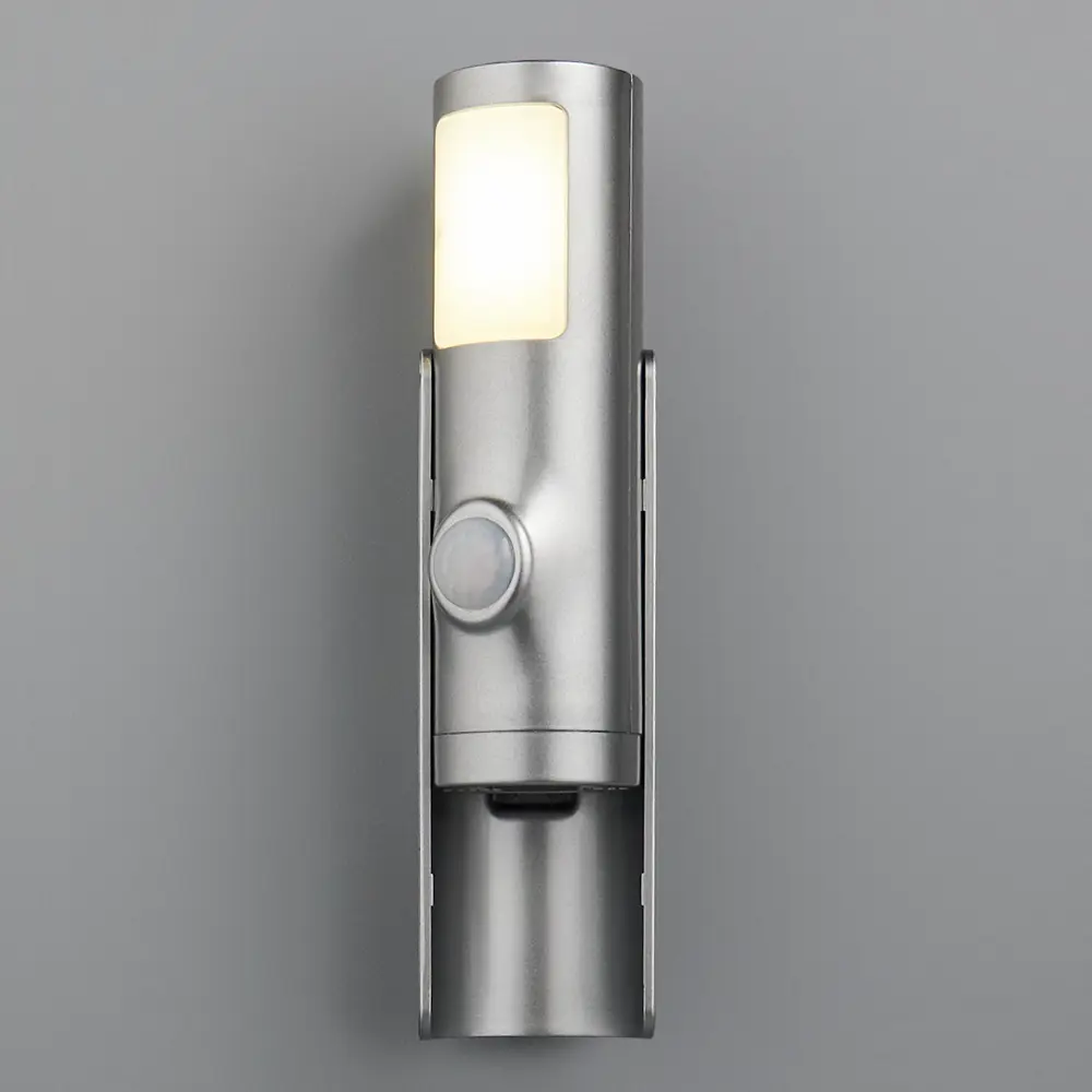 Светильник светодиодный Ledvance Nightlux Torch на батарейках крепление на клей, цвет серый 82321224 STLM-2194686  - Вид №2
