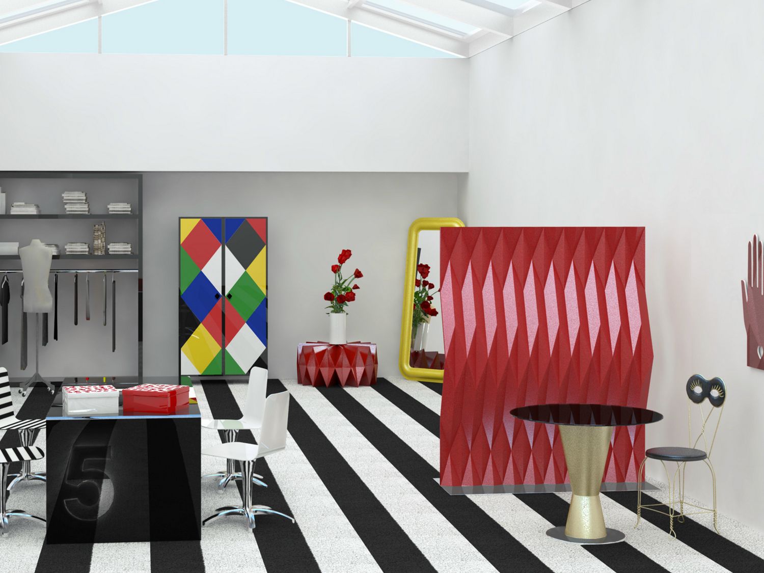 Круглый алюминиевый стол altreforme район ARCH-00066119 - Вид №5