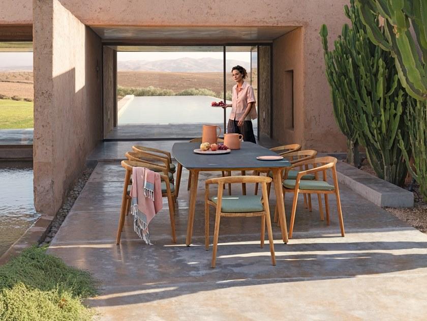 MANUTTI Штабелируемый стул из тика Solid Fs-ch41 - Вид №13