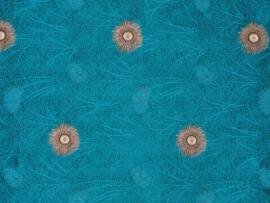 Жаккардовая ткань с цветочным рисунком