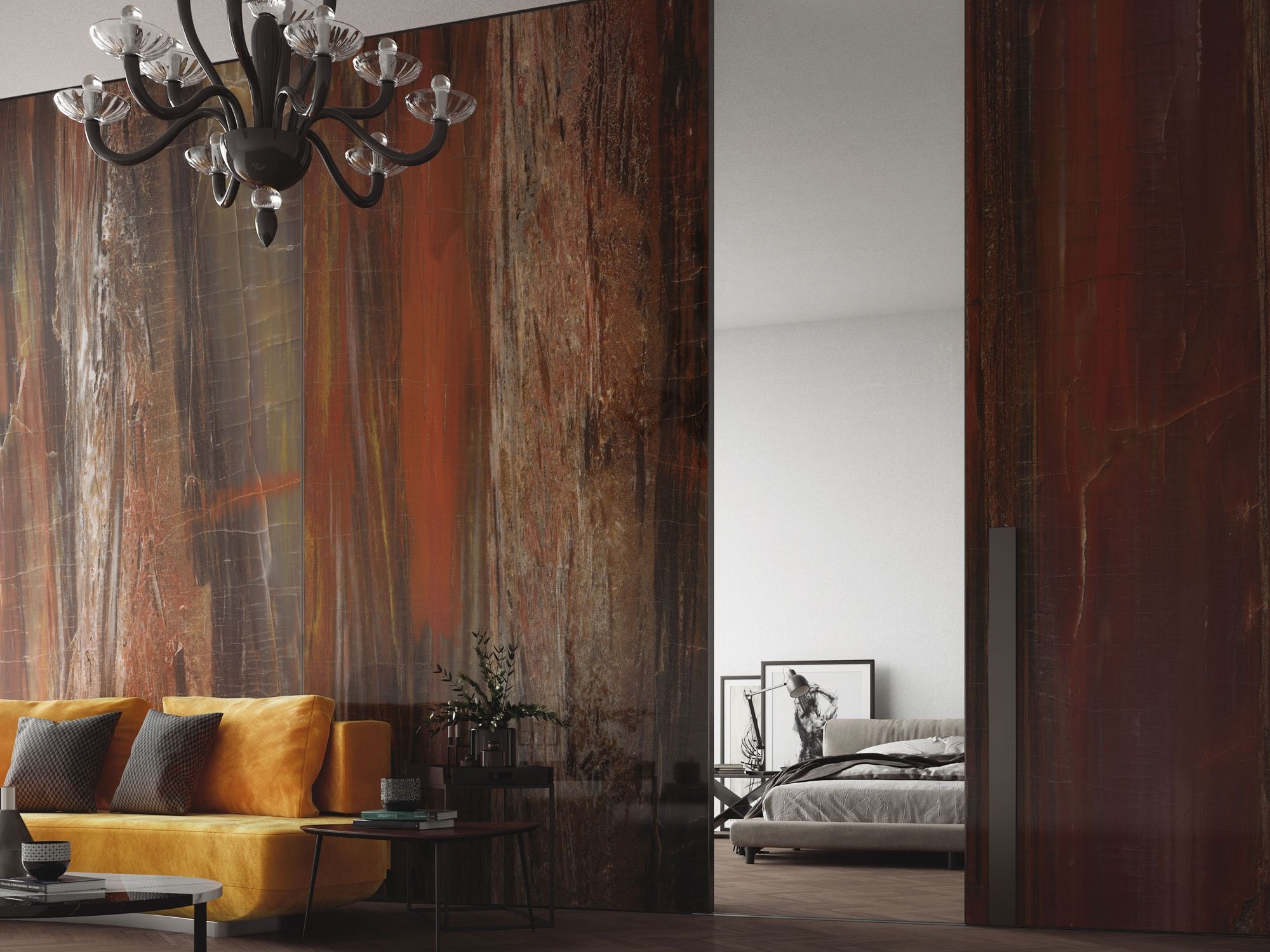 Декоративная панель из алюминия, стекла или ПММА Tecnografica Infinity Gems ARCH-00141300 - Вид №1