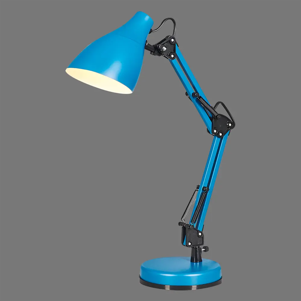 Рабочая лампа настольная KD-331, цвет синий CAMELION STLM-2209932 - Вид №1