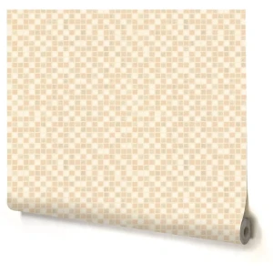 Обои виниловые Палитра Small Tile бежевые 0.53 м 1357-21 15830824 STLM-2058114