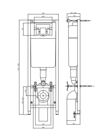 W371167 Встраиваемая инсталляция VIDIMA  - Вид №1