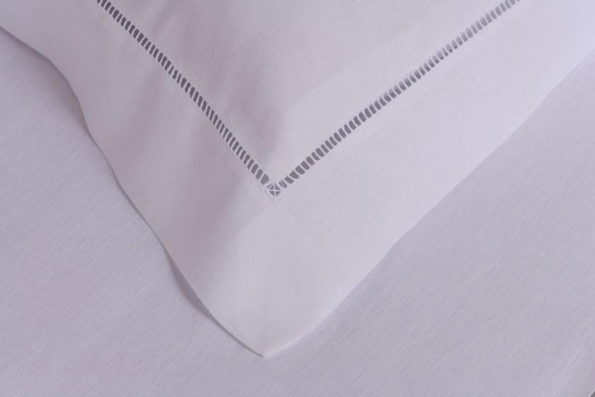 Alexandre Turpault Однотонная наволочка из хлопка и льна Venise sun-id-1449426 - Вид №1