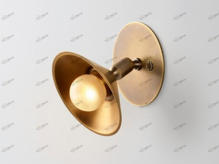 Volker Haug Studio Регулируемый настенный светильник прямого света из латуни Pyramid scheme sun-id-1345755