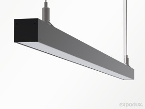 Термокрытый алюминиевый светодиодный подвесной светильник
