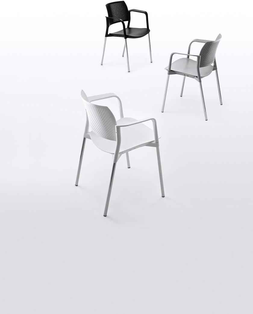 Kastel Кресло съемное полипропиленовое с подлокотниками Kyos sun-id-1376020 - Вид №1