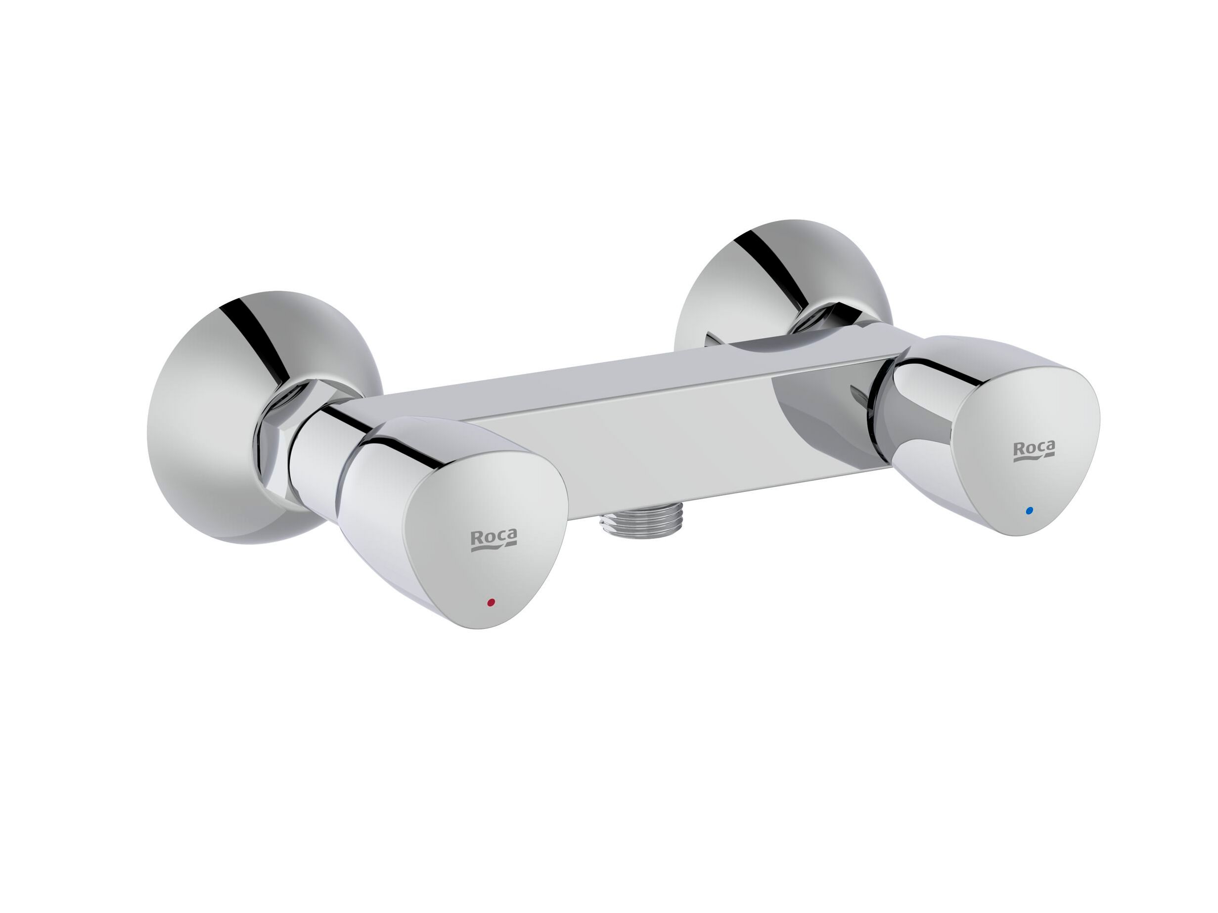 Открытый смеситель для душа с отдельными розетками Roca Brava ARCH-00131783 - Вид №1