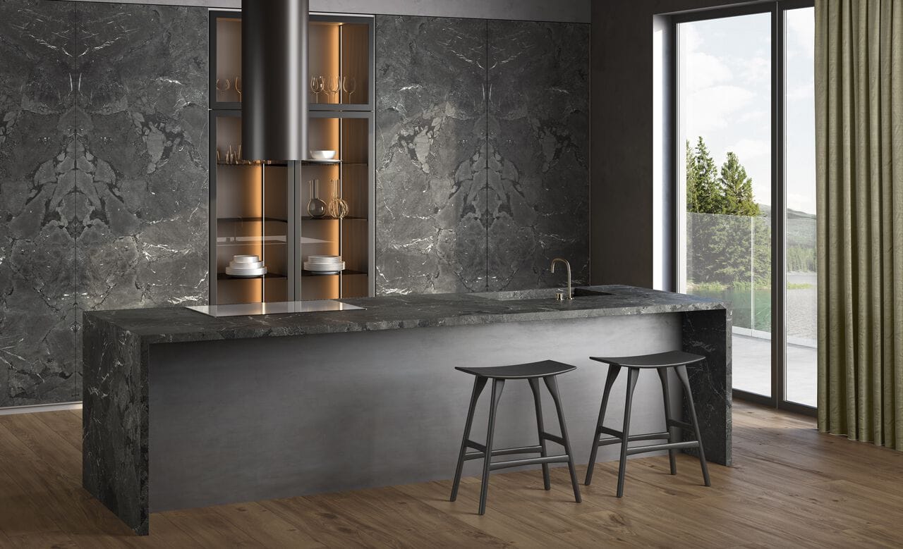 Кухонный топ из керамогранита с эффектом камня CERAMICA FONDOVALLE MYTOP ARCH-00038579 - Вид №7