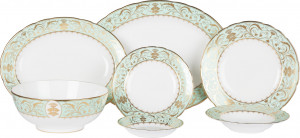 10630669 Royal Crown Derby Сервиз столовый Royal Crown Derby "Аббатство Дарли" 6/28 Фарфор
