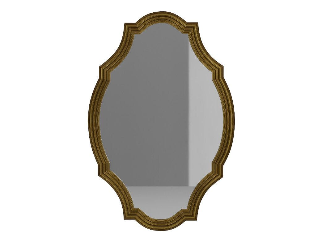 Овальное деревянное настенное зеркало GUERRA VANNI Studio Privè ARCH-00126584