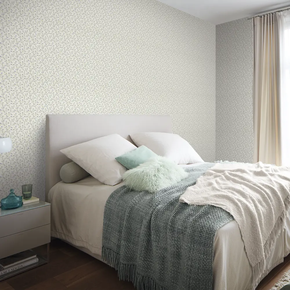 Обои флизелиновые Rasch Lazy Sunday белые 0.53 м 400915 STLM-2068975 - Вид №3