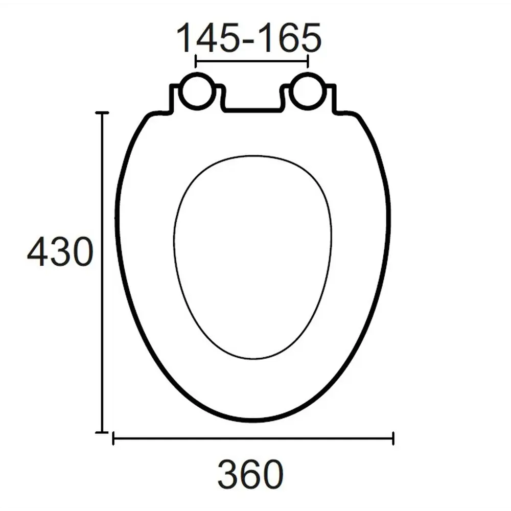 Сиденье для унитаза мягкое, цвет голубый Santreyd Без серии STLM-2186337 - Вид №6