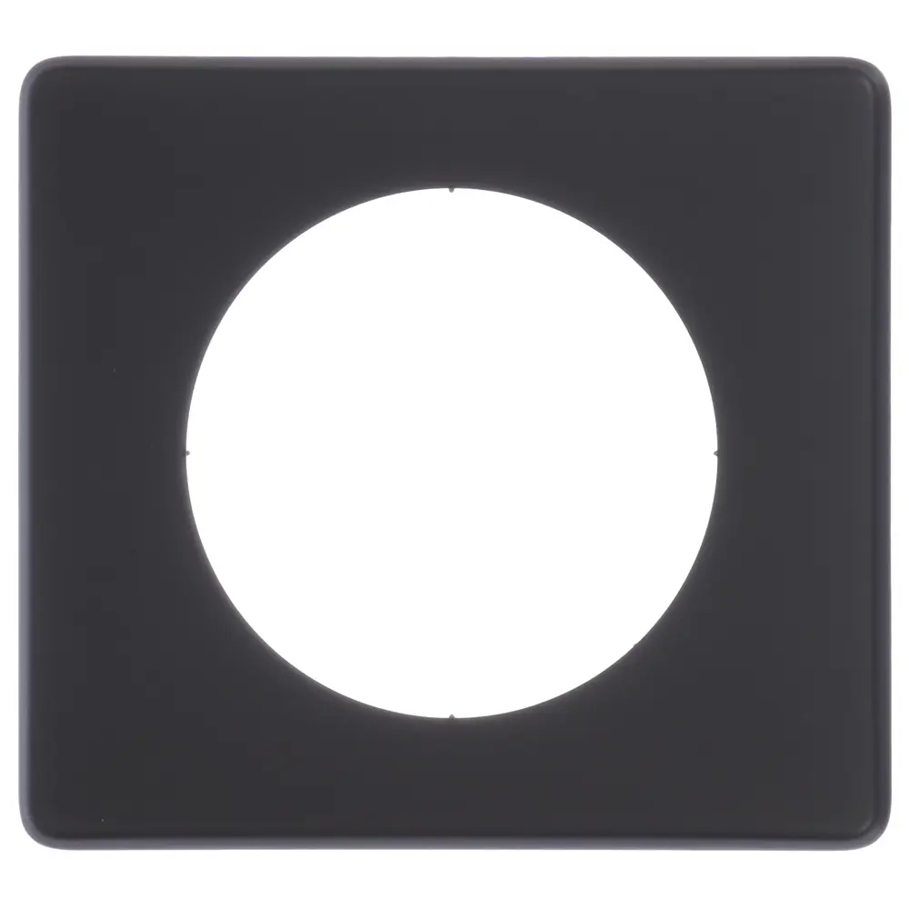 Рамка для розеток и выключателей Legrand Celiane 1 поста, цвет перкаль чёрный STLM-2118692