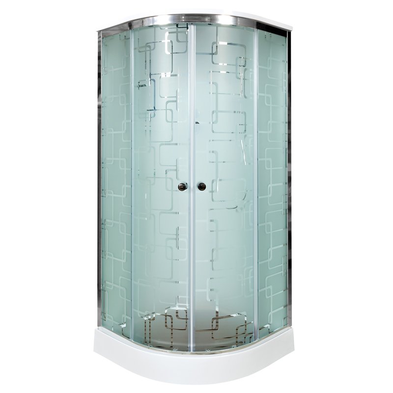 ЕМ4512 L N с гидромассажем (гм.) Душевая кабина DETO Серия EM ЕМ1510 с электрикой (эл.) - Вид №37