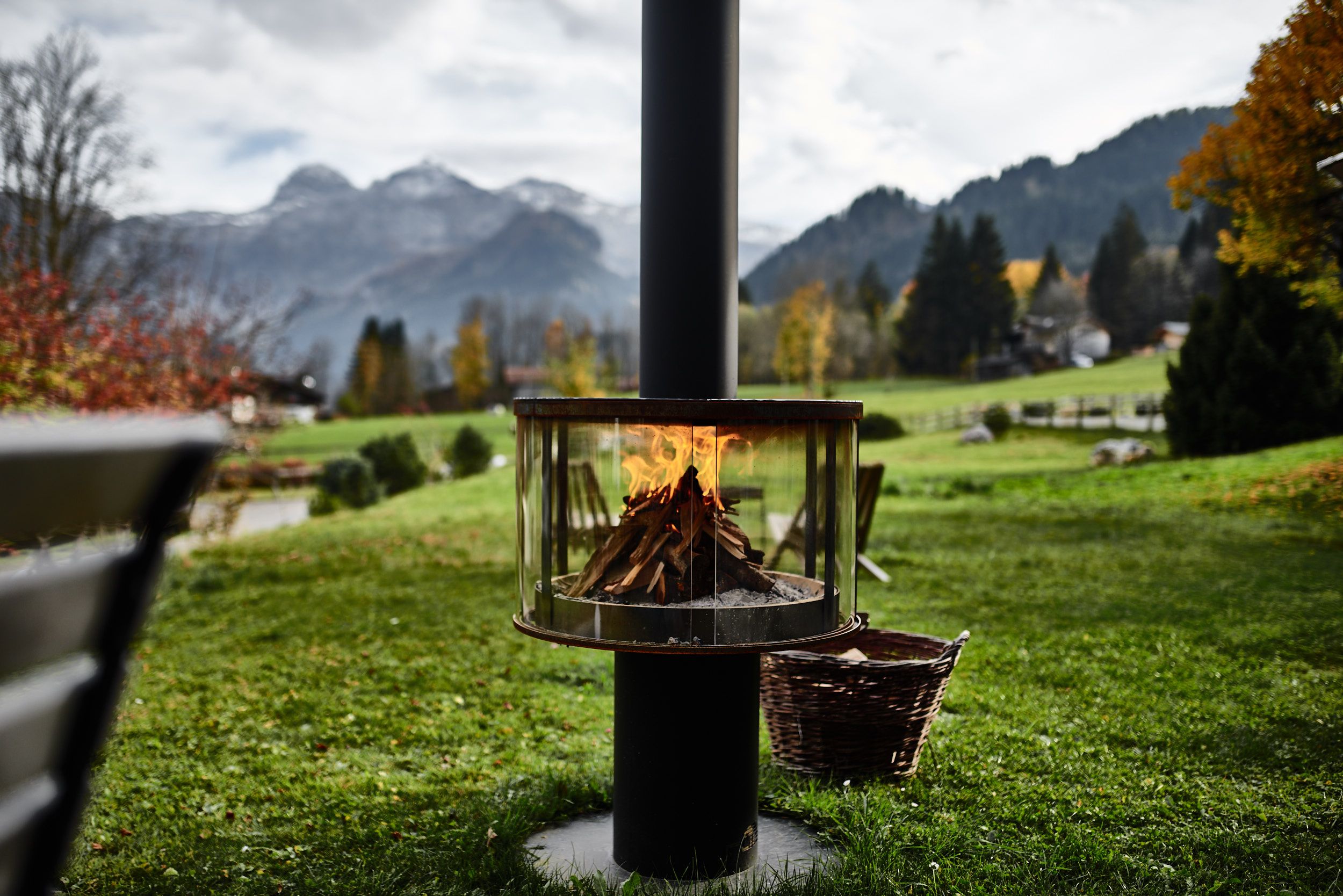 Открытый камин из нержавеющей стали RÜEGG SURPRISE ARCH-00090278 - Вид №1