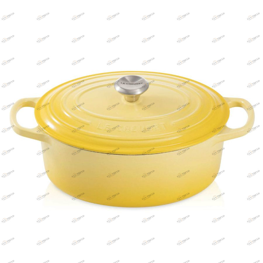 Утятница чугунная Le Creuset, Ø29 см, желтая 21178294032430