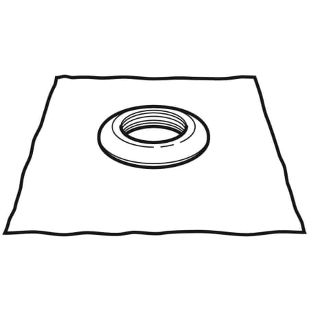 368.674.00.1 Гидроизоляция Geberit для прокладки труб через стены и перекрытия Sarnafil® ПВХ Geberit  - Вид №1