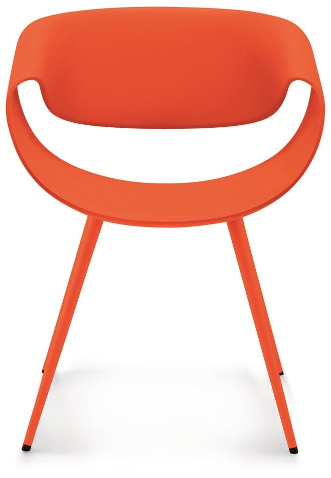 ZÜCO Пластиковый стул и ножки из лакированного алюминия Little perillo Pt 042 - Вид №1