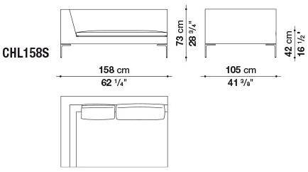 B&B Italia Модульный тканевый диван Charles large sun-id-1368437 - Вид №10