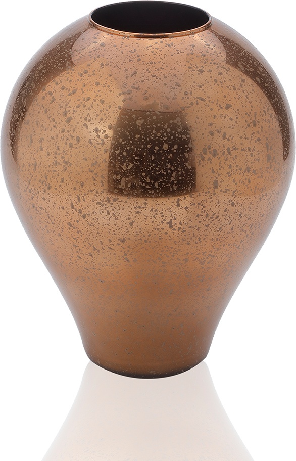 10610366 IVV Ваза IVV "Капли" 25см (медная) Стекло 